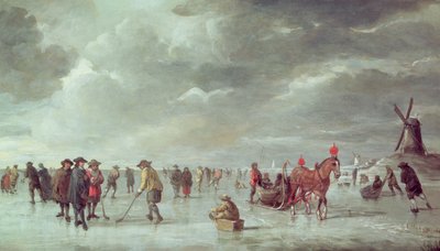 Skaters by Willem Kool or Koolen